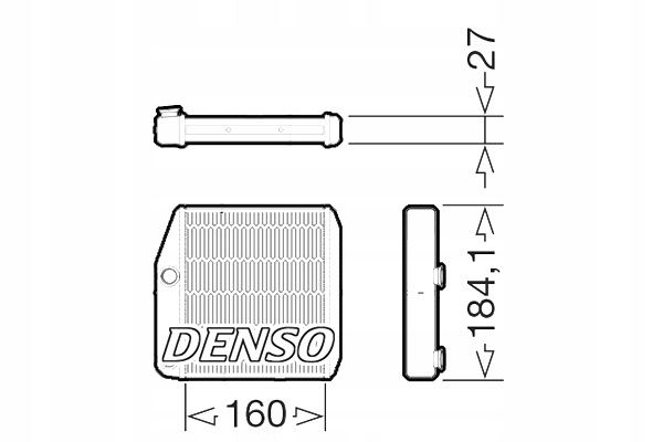 DENSO CALENTADOR ABARTH GRANDE PUNTO PUNTO ALFA ROMEO MITO FIAT 