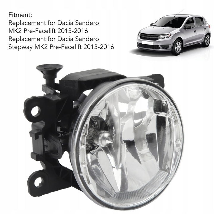 261500097R FARO NIEBLA PARA DACIA SANDERO STEPWAY MK2 