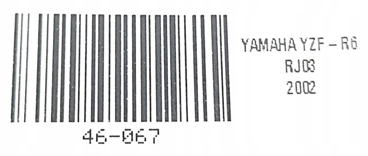 YAMAHA YZF-R6 RJ03 99-02 BIELLE GAUCHE AMORTISSEUR