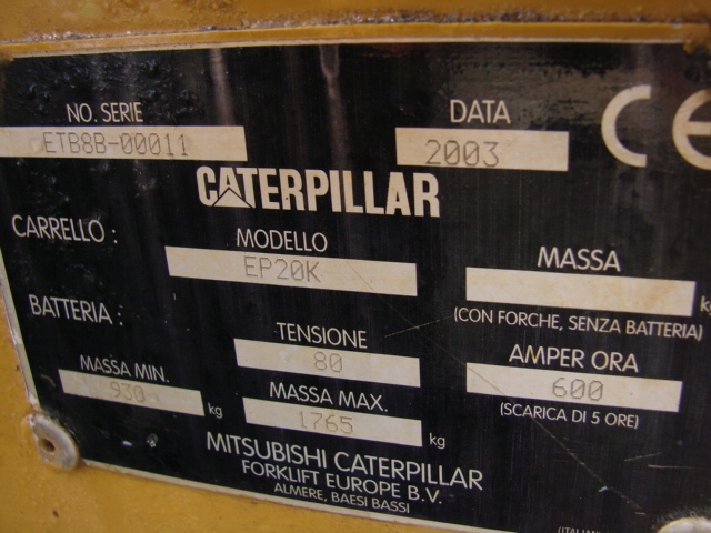 POMPE AMPLIFICATEUR CATERPILLAR EP20K TCP031C
