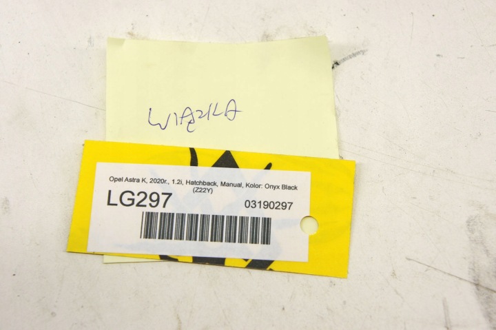 LG297 OPEL ASTRA K V FAISCEAU DE CÂBLES BATTERIE 39221891