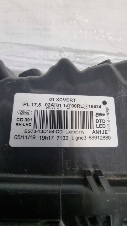 FORD MONDEO MK5 PHARE DROITE AVANT AVANT COMPLET LED ES73-13D154-CD