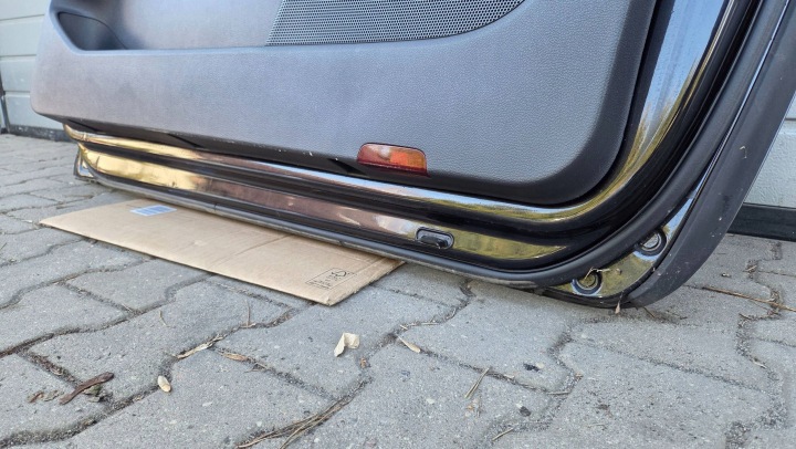 VW GOLF V 3D PORTES DROIT JEU RÉTROVISEUR ORIGINAL PEINTURE LC9X M-1050