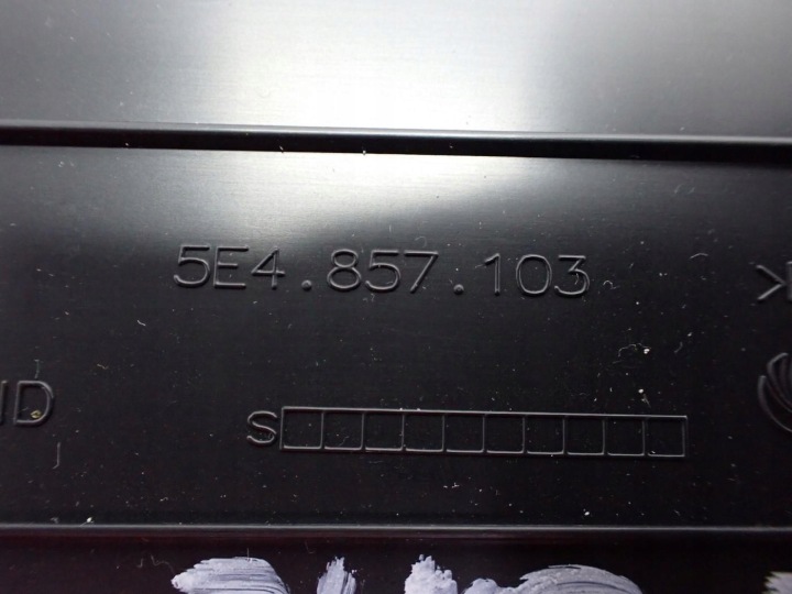 BOÎTE À GANTS ÉTAGÈRE TABLEAU DE BORD CONSOLES EUROPE 5E4857103 SKODA OCTAVIA IV 5E3 24R