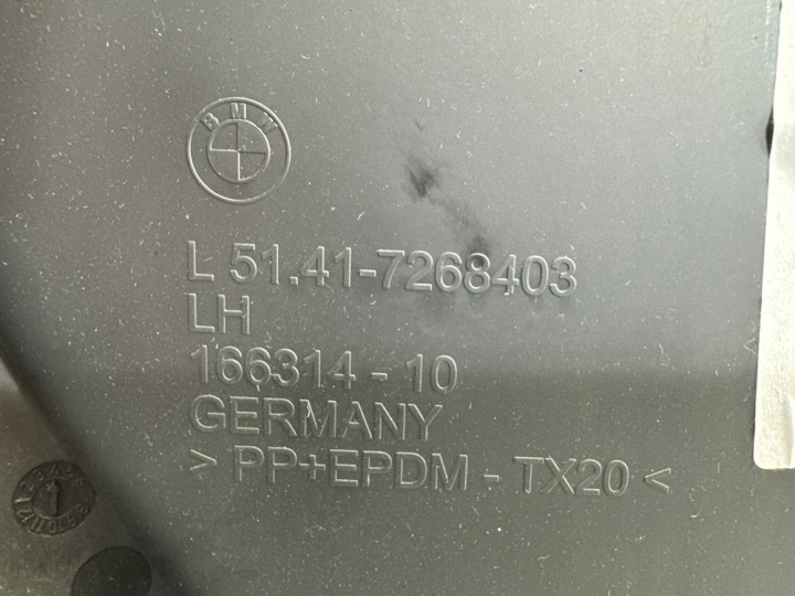 BMW 1 F20 F21 2015 AVANT CÔTÉ GAUCHE CARDAN BRODERIE PORTES AVANT