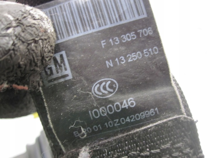 OPEL MERIVA B 10R CEINTURE DE SÉCURITÉ DROIT AVANT 34040559 34056720