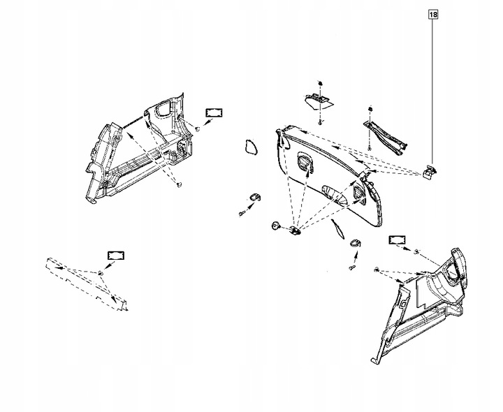 SPAUSTELIS APMUŠALAI DANGČIAI RENAULT DACIA 769843931R nuotrauka 3