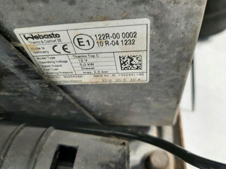 VW TRANSPORTER T5 LIFT 2.0BITDI 09- CHAUFFAGE DE STATIONNEMENT WEBASTO 7E0819008F