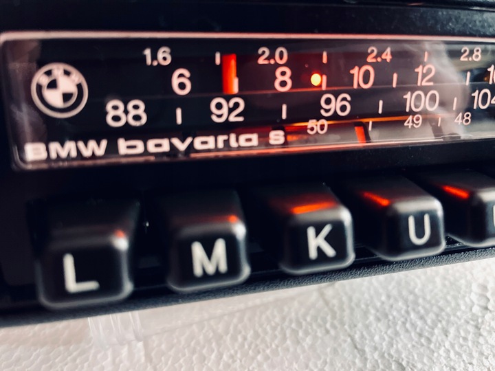 RADIO BMW BAVARIA S E3 E9 E10 E21 E12 E23 E28 * 