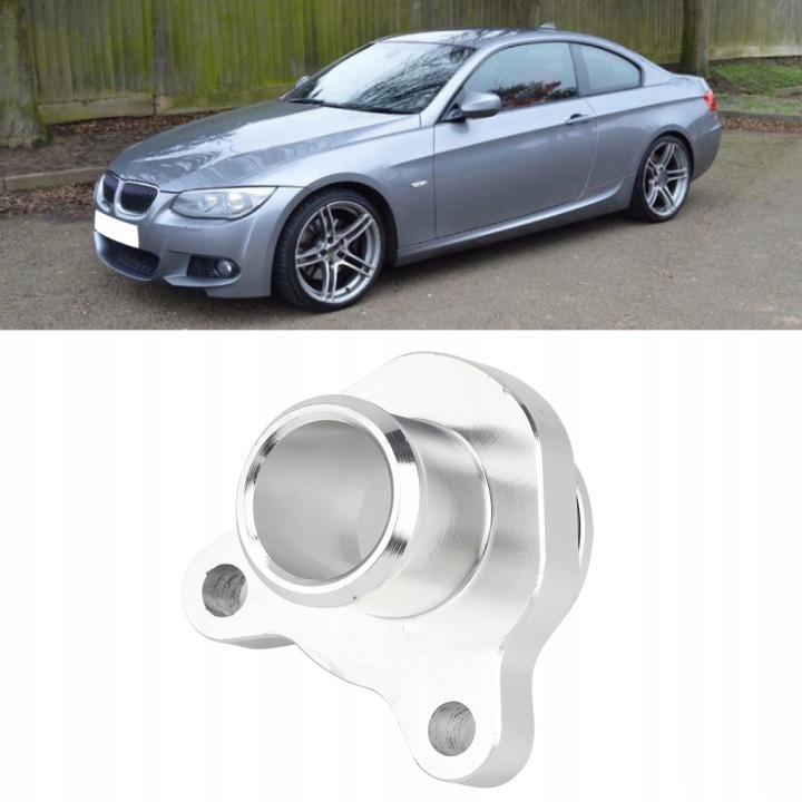 CONNECTEUR AUTOMOBILE AVEC PIED ALUMINIUM VERS WEZA LIQUIDE DE REFROIDISSEMENT BMW 325I 330I 525XI 528I