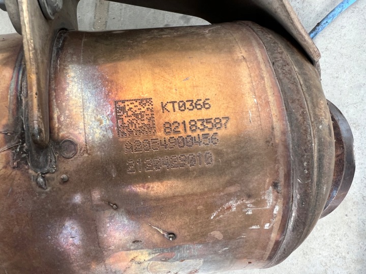 SYSTÈME ÉCHAPPEMENT CATALYSEURS MERCEDES GLC 43 AMG