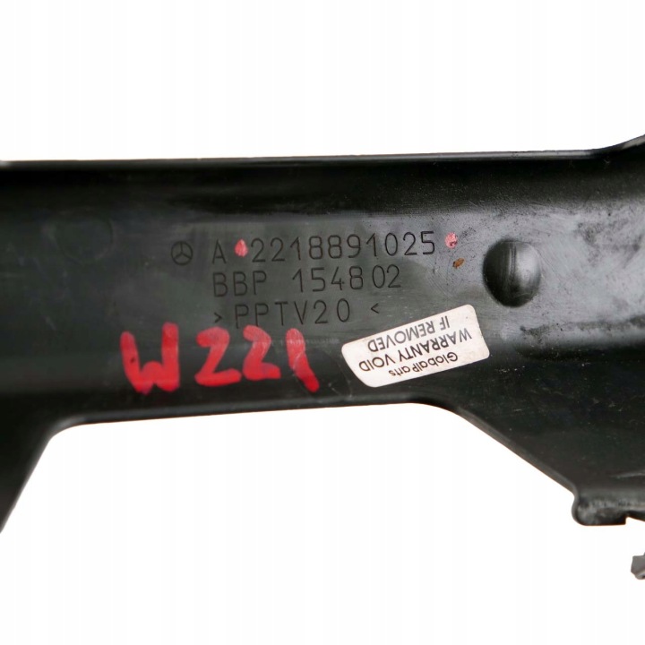MERCEDES W221 PROTECTION CAPOTS DOUBLURE DE PASSAGE DE ROUE DROIT A2218891025
