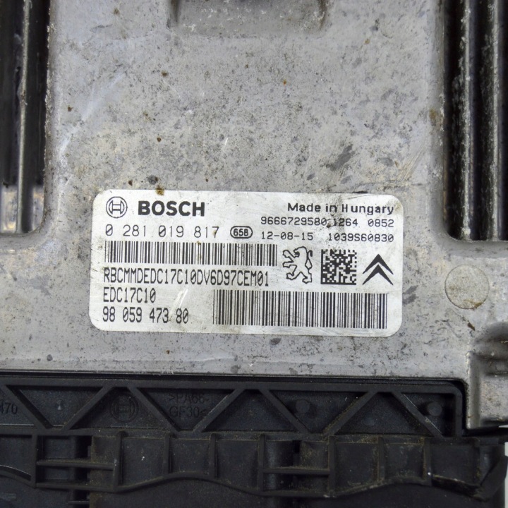 PEUGEOT 208 2012 CONTRÔLEUR MODULE ECU