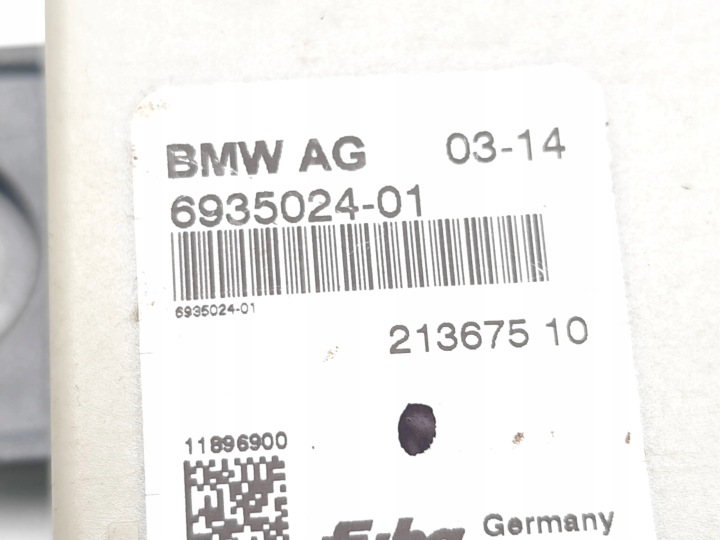 BMW X3 AMPLIFICATEUR ANTENNES 2014 SUV 4/5DR 6935024 21367510 (10-17) 20D XDRIVE