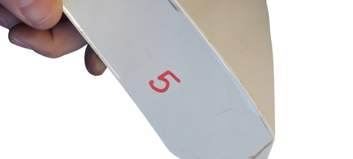 AUDI E-TRON MOULURE SUR PORTES DROIT ARRIÈRE 4KE853060A
