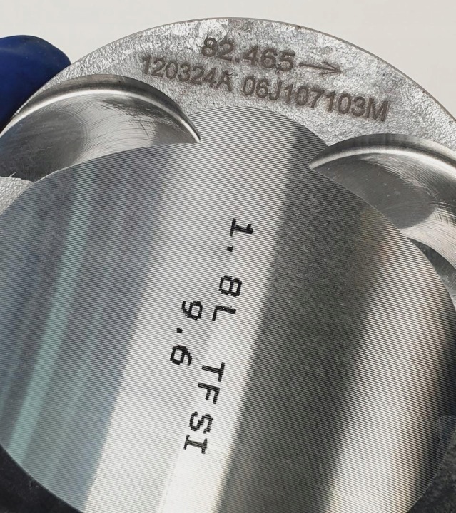 PISTON KIT RÉPARATION AUDI A3 A4 A5 1.8 TSI 082236