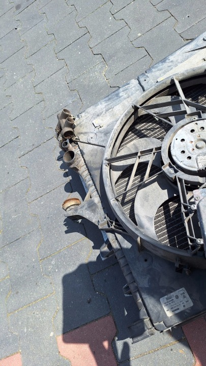 RADIATEURS VENTILATEUR VW TOUAREG 2,5TDI