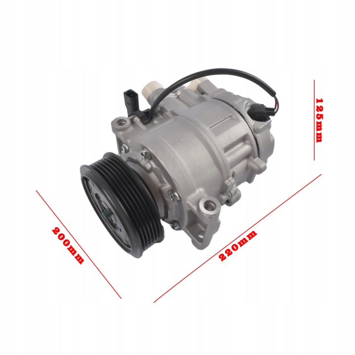COMPRESSEUR DE CLIMATISATION VW AUDI A4 BASE A5 A6 QUATTRO Q3 Q5 L4 2.0L 8K0260805E