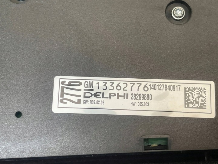 AUTORADIO CD RADIO LCD PANNEAU COMMANDE OPEL MERIVA B 22976602