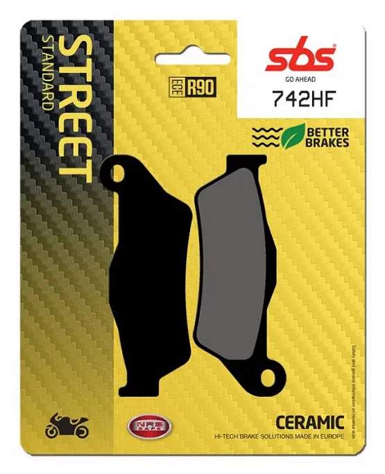 PLAQUETTES FREIN SBS 742HF BMW HP2 K R K AVEC R C R GS R R R RT R AVEC 1200 98-16