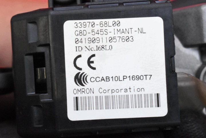 CONTACTEUR D'ALLUMAGE CLÉ 33970-68L00 SUZUKI SWIFT 5 V MK7 1.2 VVT 94 KM 10-15