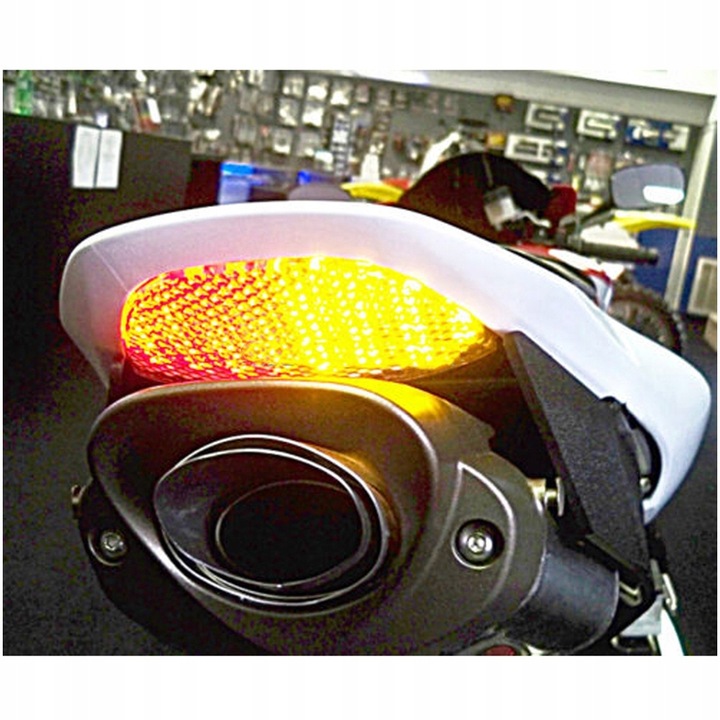 FARO PARTE TRASERA DIOPARA LUMINOSO LED PARA HONDA CBR600RR 2007-2012 