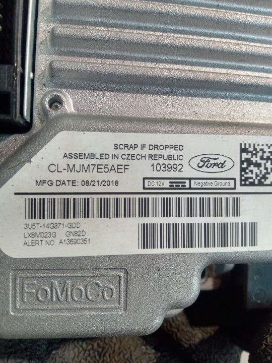 FORD FOCUS MK4 RADIO NAVIGATION NAVI SYNC