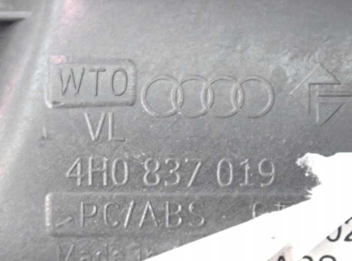 4H0867101 MOULURE POIGNÉE GAUCHE AVANT AUDI A8 D4 4H