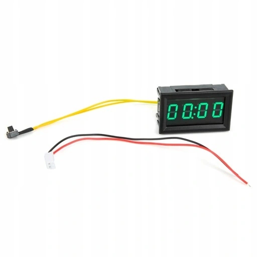 ELEKTRONICZNY DIGITAL RELOJ AUTO DIODO LUMINOSO LED 