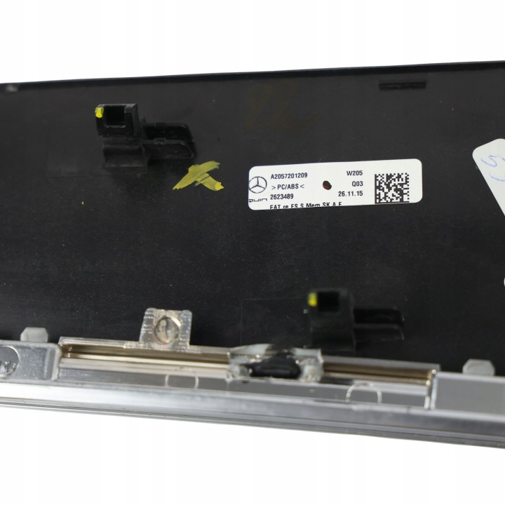 MERCEDES W205 MOULURE DÉCORATIVE CONSOLES PORTES KIT DAB 2B35 A2056808707