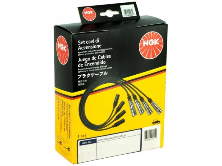 CONDUITES DE DÉRIVATION ZAPL NGK RC-HE73 KIT FILS D'ALLUMAGE NGK 8474