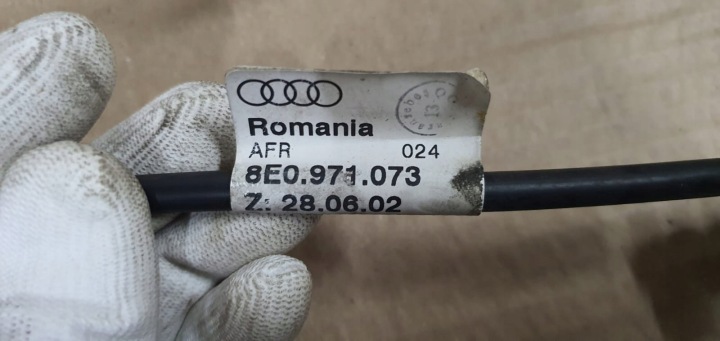 AUDI A4 B6 FAISCEAU DE CÂBLES INSTALLATION ÉLECTRIQUE PANNEAU AVANT CAPTEUR ORIGINAL 8E0971073 9-3