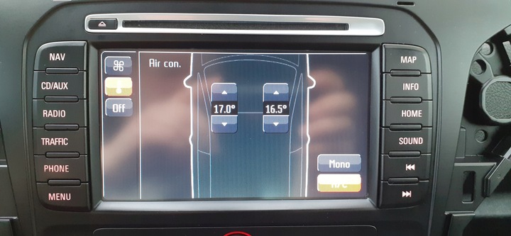 FORD MONDEO MK4 RESTYLING RESTYLING RADIO GRANDE DOTYKOWA NAVEGACIÓN NX 2011 AÑO CÓDIGO MAPAS 