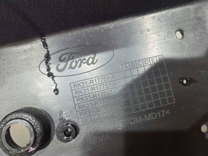 FORD TRANSIT MK8 LIFT 18- PARE-CHOCS AVANT AVANT RK31-R17757-A RK31-R17757