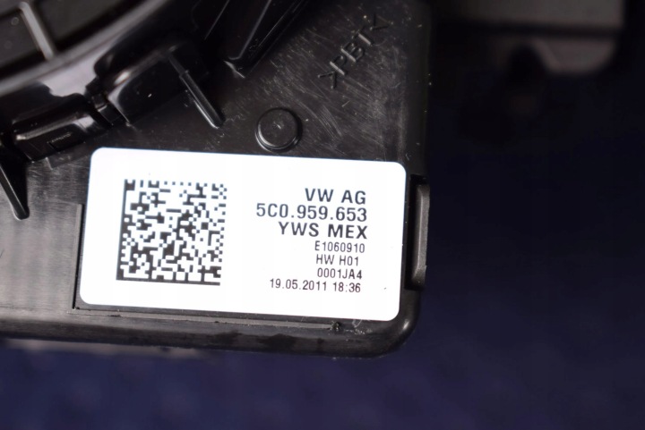 VOLKSWAGEN BEETLE A5 2012 MANETTE COMMUTATEUR CLIGNOTANTS