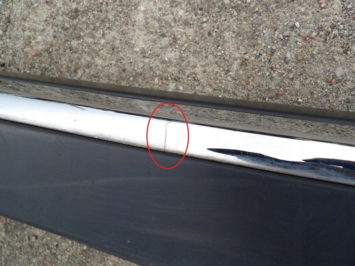 MOULURE SEUIL GAUCHE MITSUBISHI OUTLANDER II LIFT 2009-2012 6512A321-01