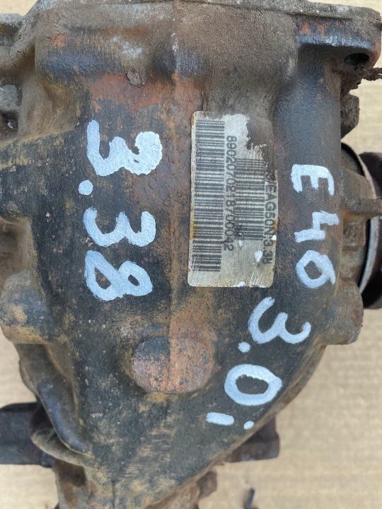 DIFFÉRENTIEL PONT BMW E46 2.3 2.5 2.8 3.0 I 3.38 SUR AUTOMACIE EN TRÈS BON ÉTAT ÉTAT VARSOVIE