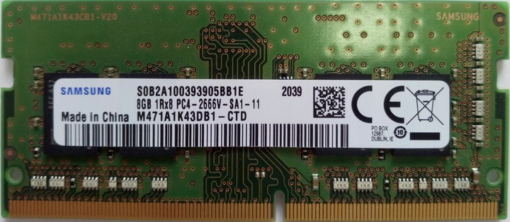 HOT Samsung Ram 8gb Ddr4 2666mhz Sodimm Ram Memory