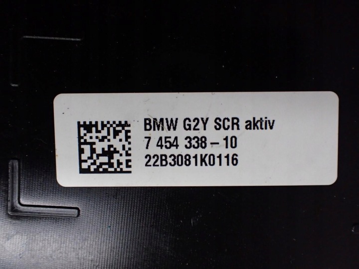 RÉSERVOIR ADBLUE POMPE ENTRÉE 7418879 7454338 7454338 195660 BMW 3 G20 G21 23R