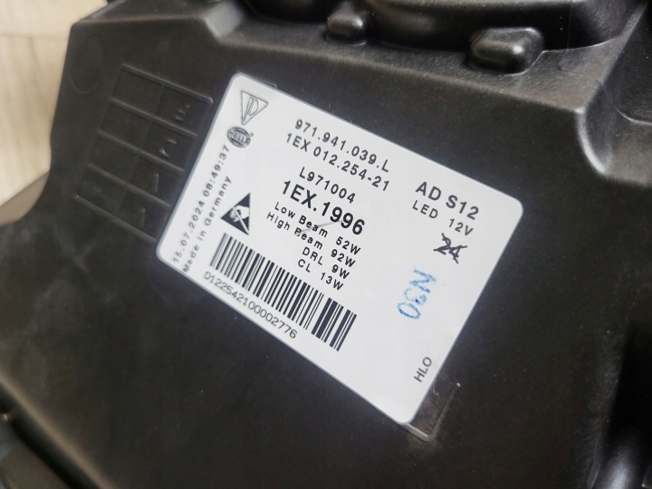 PORSCHE PANAMERA 971 PHARE MATRIX AVANT AVANT GAUCHE 971941039L
