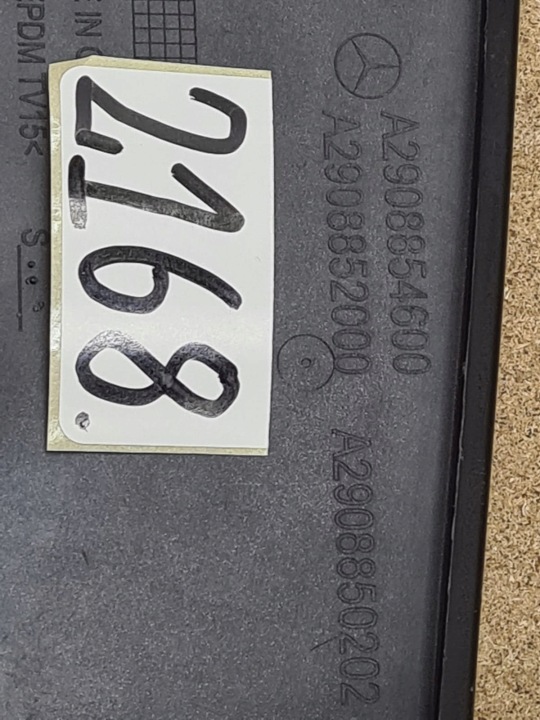 MERCEDES W290 AMG GT A2908854600 SPOILER DOUBLURE INFÉRIEURE PARE-CHOCS ARRIÈRE ARRIÈRE