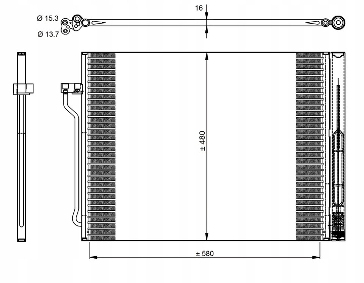 CONDENSADOR NRF 350325 