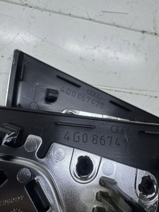 AUDI A6 C7 4G DÉCORS BAGUETTES DÉCORATIF ALUMINIUM 4G0867420 4G0867419 4G0867409
