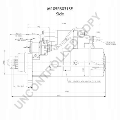 DÉMARREUR M105R3031SE PRESTOLITE ELECTRIC photo 6 - milautoparts-fr.ukrlive.com