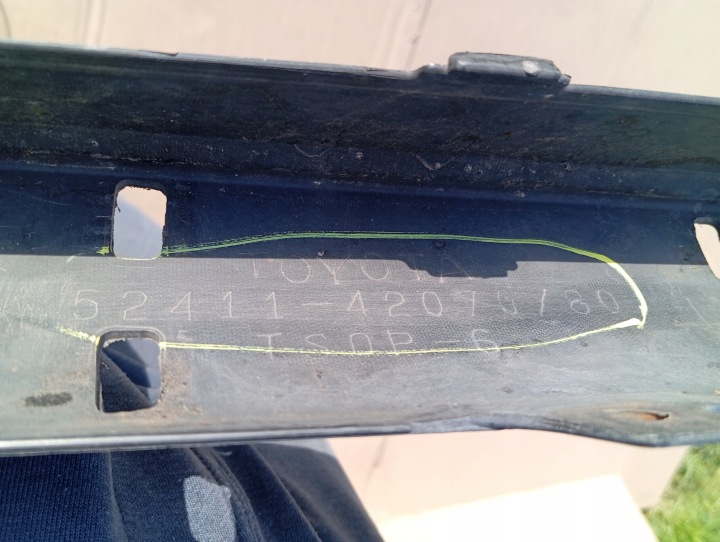 BAS DOUBLURE PARE-CHOCS TOYOTA RAV4 IV LIFT SPOILER LÈVRE INFÉRIEUR 2015-