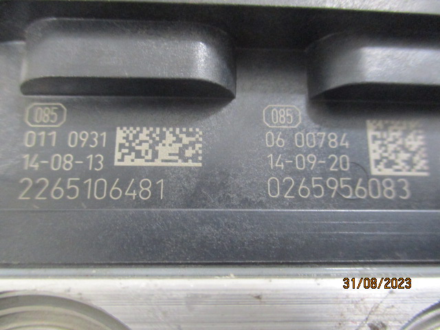 PEUGEOT 308 T9 POMPE ABS ESP 9810286680 9806742980 0265956083