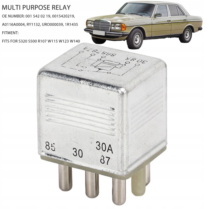 MERCEDES ESSENCE RELAIS 0015420219 12V 5PIN