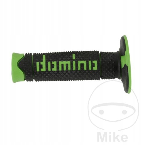 MANETTE GAUCHE DROITE DOMINO OFFROAD (CZARNO/ZIELONE) 22/120MM ZAMKNIETE (KO