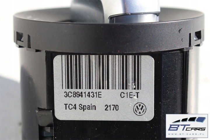 VW COMMUTATEUR COMMUTATEUR FEUX 3C8941431E 3C8 941 431 E 3C8941431AB 3C8 94
