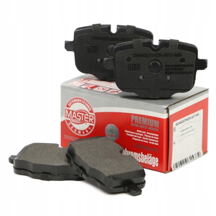 KIT PLAQUETTES FREINS FREINS DISQUE PLAQUETTES 13046027162N-SET-MS